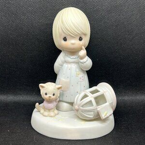 Precious Moments "The Lord Giveth and The Lord Taketh Away" figurine